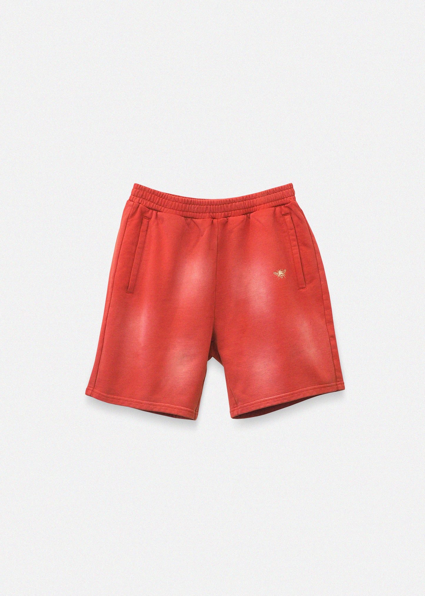 Red 'Iconic BEE' Shorts